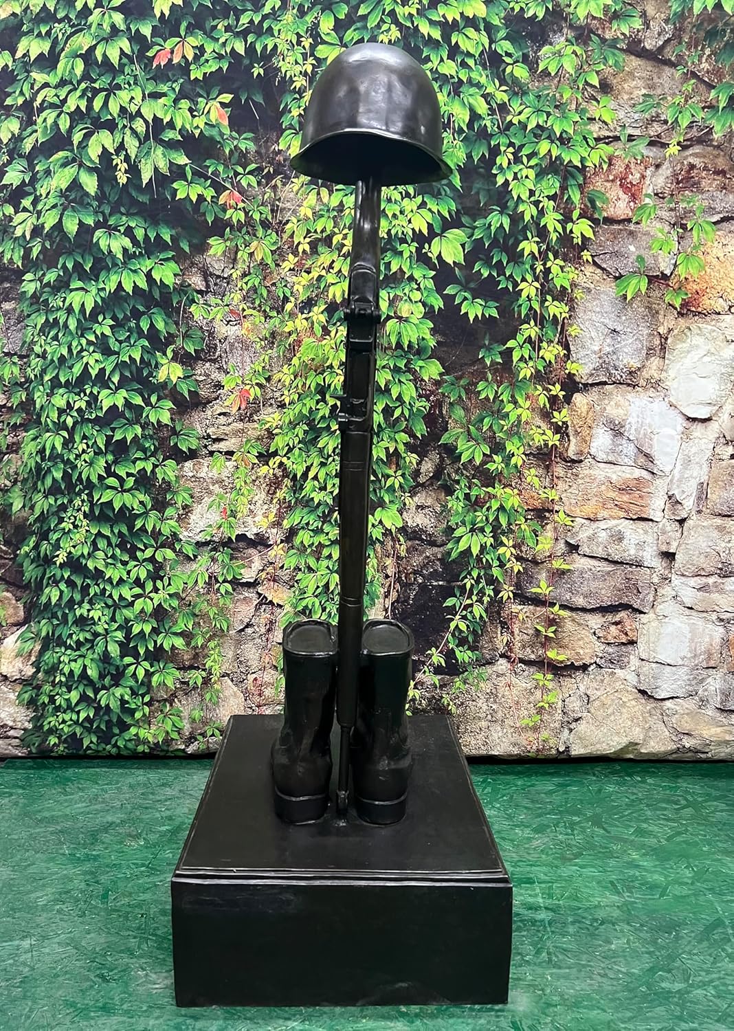 Bronze Korean Era Fallen Soldier Memorial Statue 1