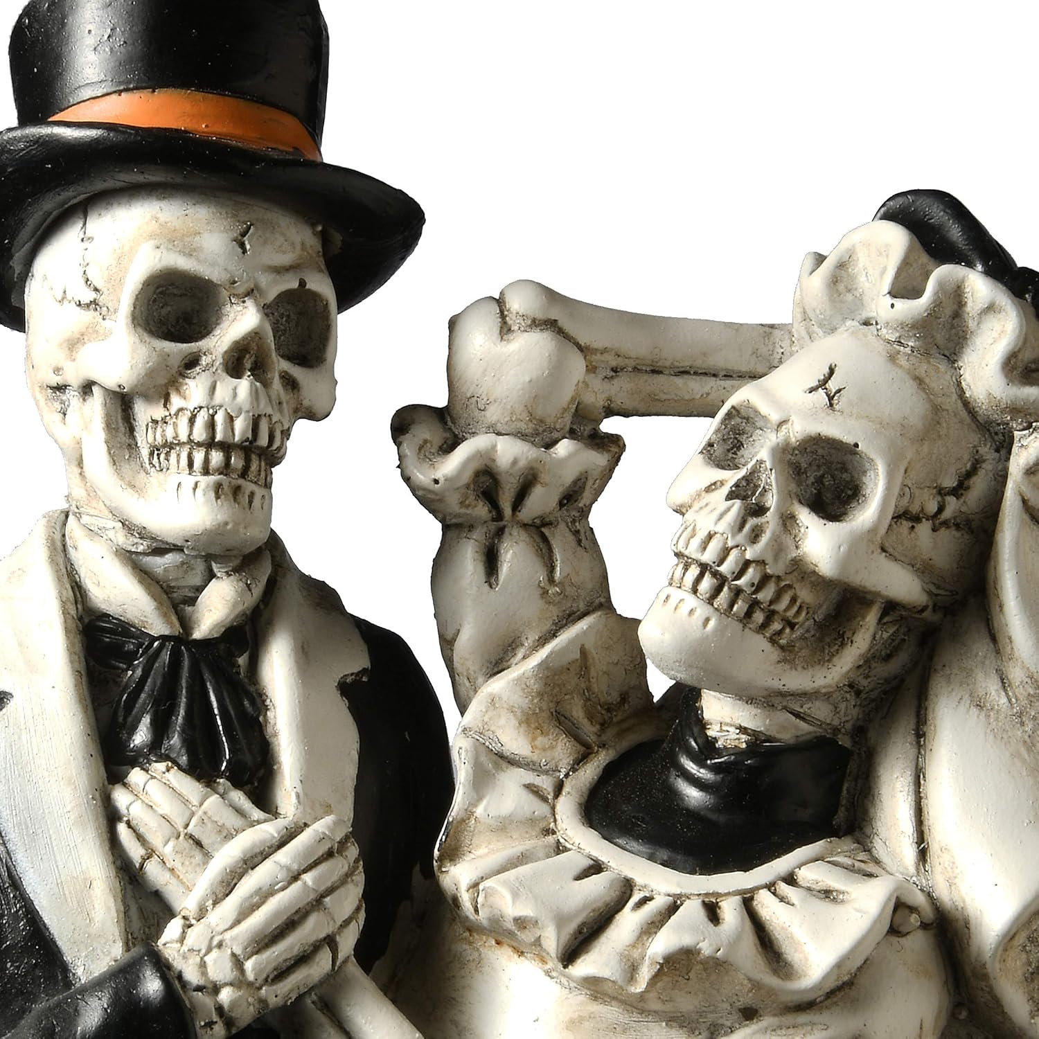 National Tree Company Skeleton Bride and Groom Decoration 11 Inch