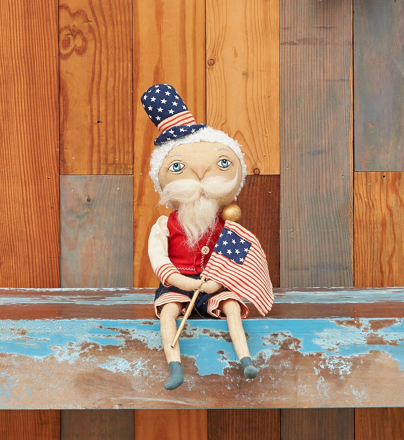 Gallerie II Fourth of July Americana Decor Art Doll 1