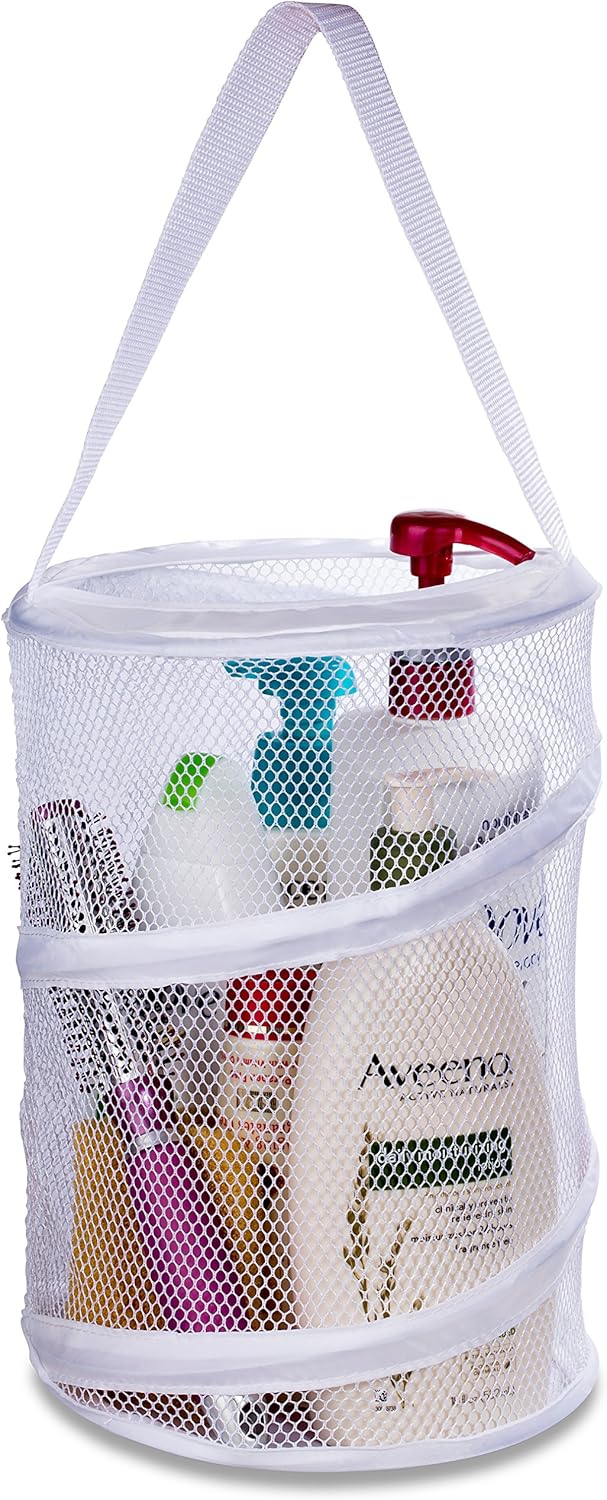 Handy Laundry Foldable Shower Caddy - White 1