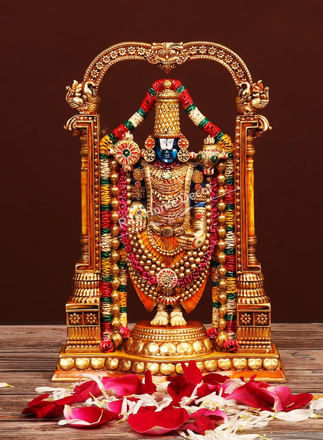 Generic Tirupati Balaji Idol of Lord Vishnu - Mini Statue