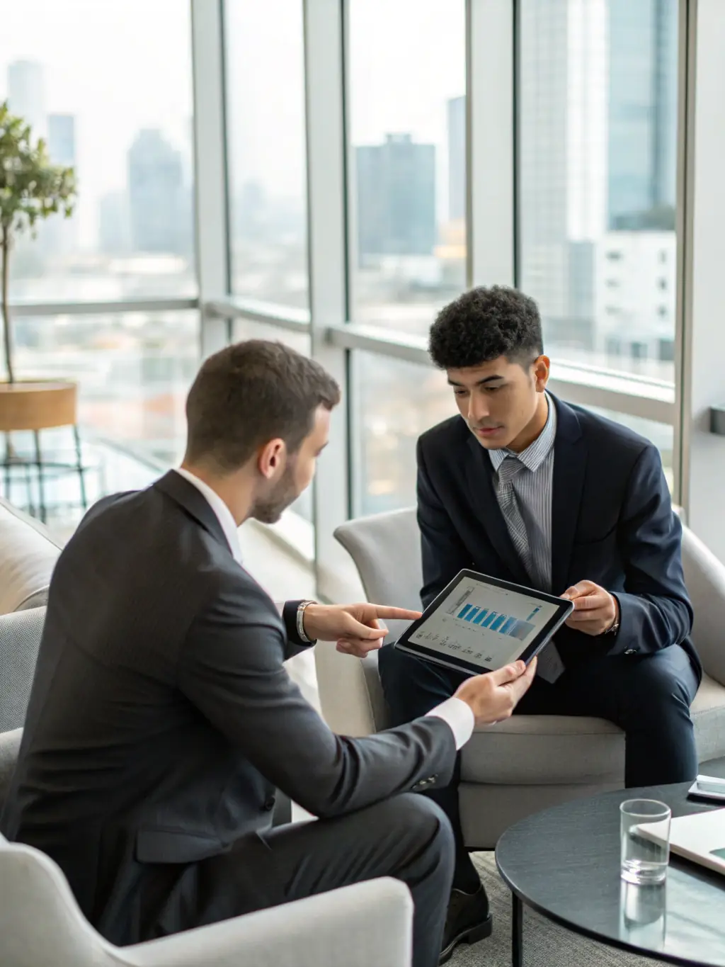 A consultant presenting a cybersecurity framework to a client, emphasizing the importance of protecting sensitive data and systems.